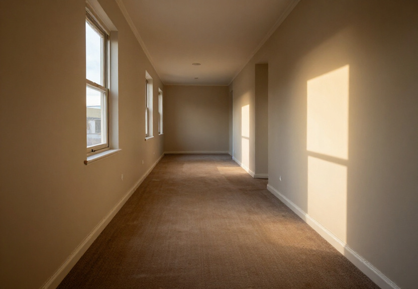 Restored living room in Minchinbury after flood cleanup
